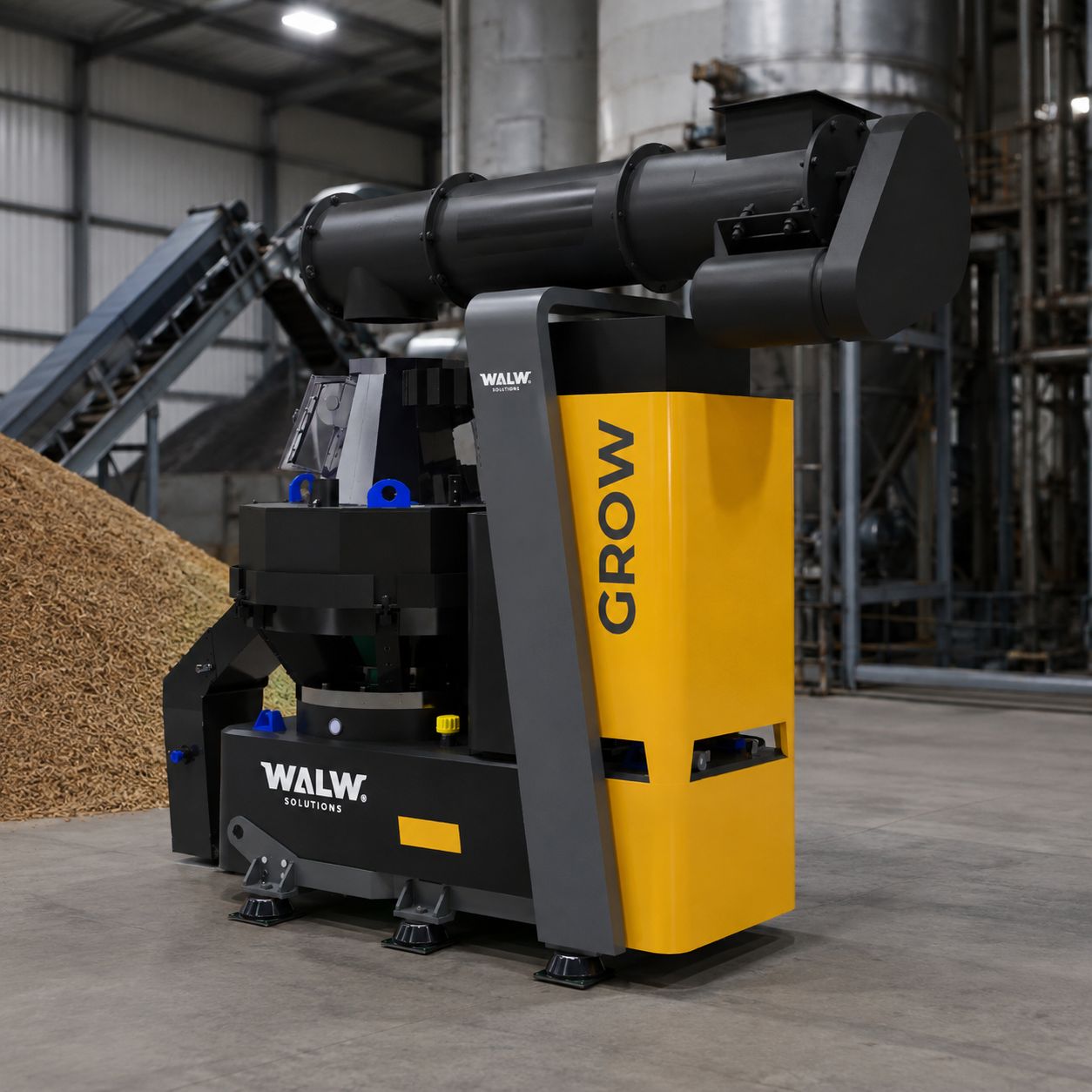 Granulator G470 55 kW z systemem nawilżania